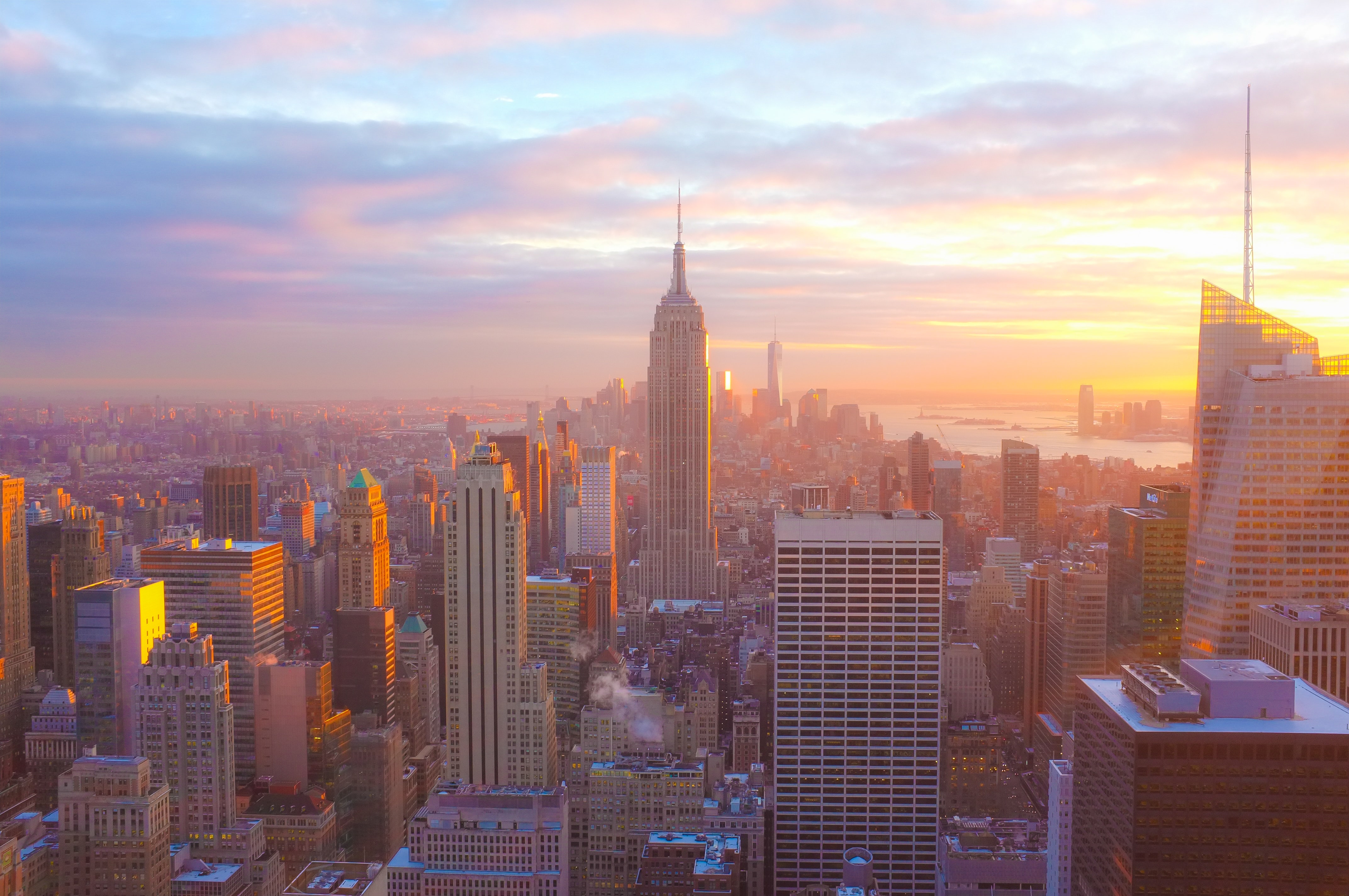 Skyline of the Empire State, New York City, USA